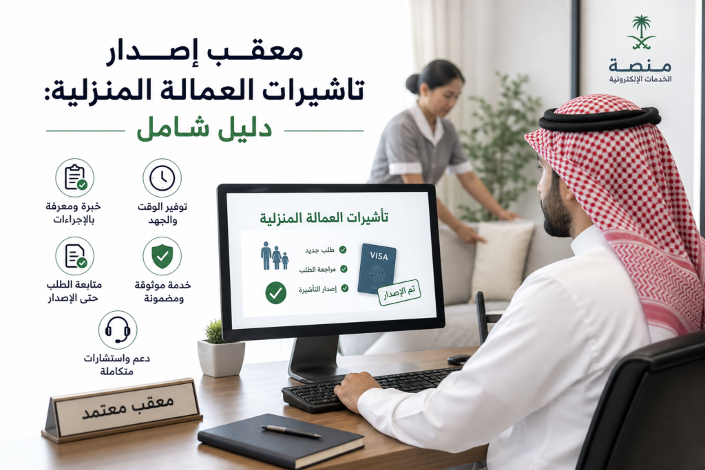 معقب إصدار تاشيرات العمالة المنزلية: دليل شامل