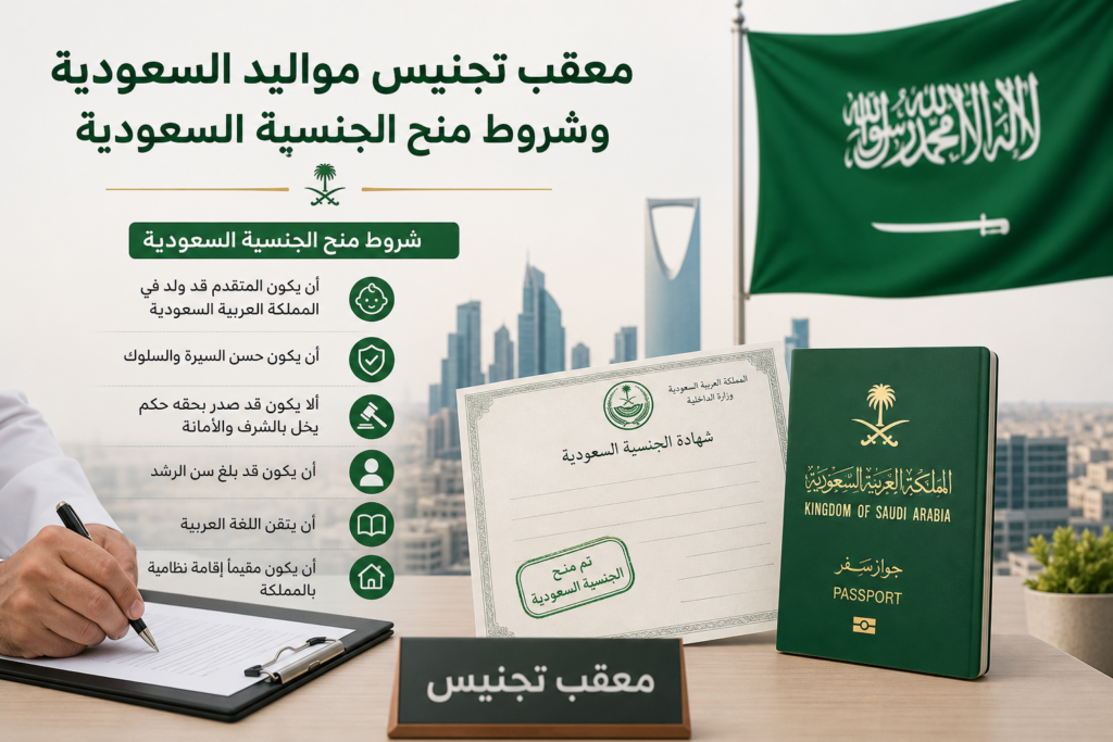 شروط التجنيس في السعودية للاجانب