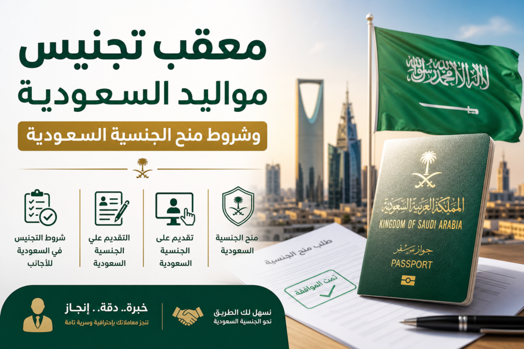 معقب تجنيس مواليد السعودي