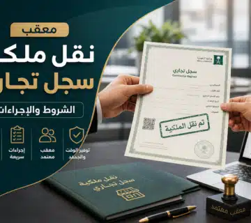 معقب نقل ملكية سجل تجاري: الشروط والإجراءات