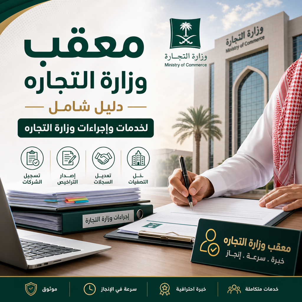 معقب وزارة التجاره