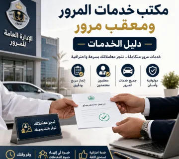 مكتب خدمات المرور ومعقب مرور: دليل الخدمات